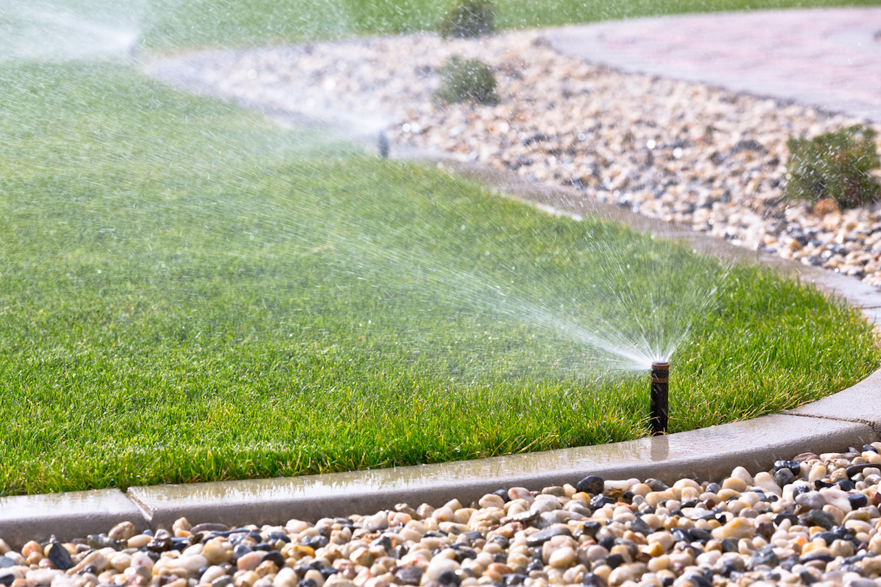 Irrigation System Installation in Floyds Knobs example 1