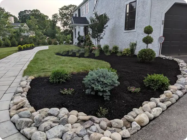 Mulch Installation in Floyds Knobs example 4