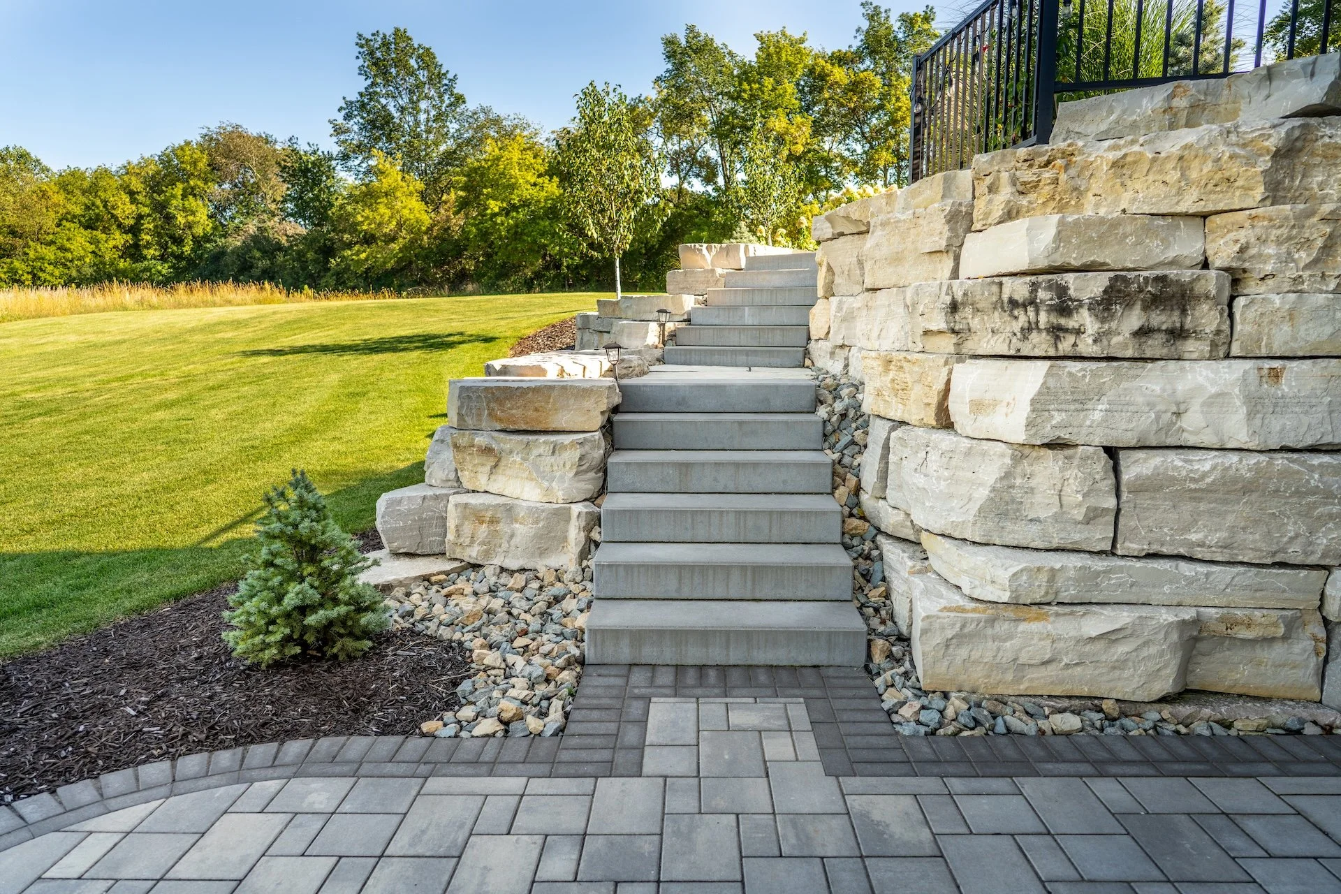 Outdoor Steps & Stairs in Floyds Knobs example 2